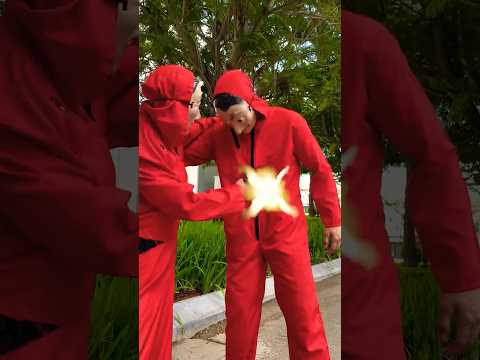 Money Heist vs Police Part14 #moneyheist #parkour #police #escape #shorts #getgo