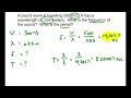 Frequency, Wavelength, and Period Relationships
