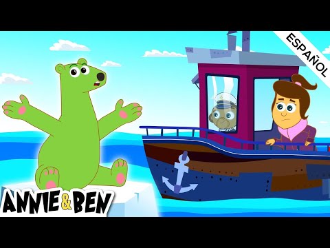 El Oso Polar Verde | Dibujos Animados Divertidos para niños | Las aventuras de Annie y Ben