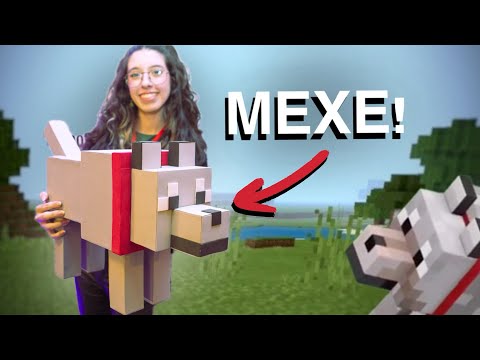 FAZENDO O LOBO DO MINECRAFT (COMPILADO)