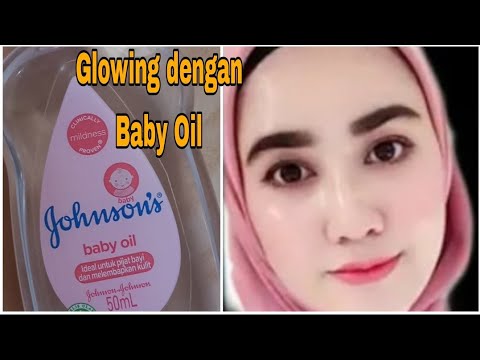 CARA MEMBUAT KRIM MALAM DARI BABY OIL/UNTUK WAJAH BERSIH PUTIH &GLOWING