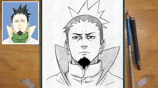 How to Draw Shikamaru – Step by Step Naruto Art Tutorial