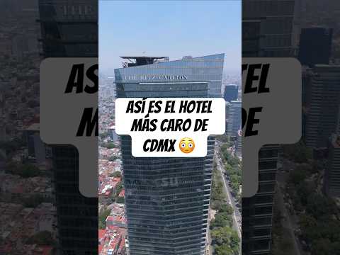 El hotel MÁS CARO de CDMX. 🤯 #viajes #curioso #arquitectura