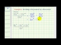Dividing Polynomials and Monomials