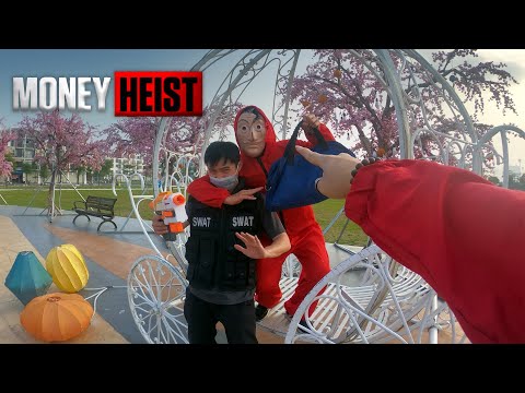 TEAM BAD GUY MONEY HEIST vs POLICE KIDNAP (Parkour POV)