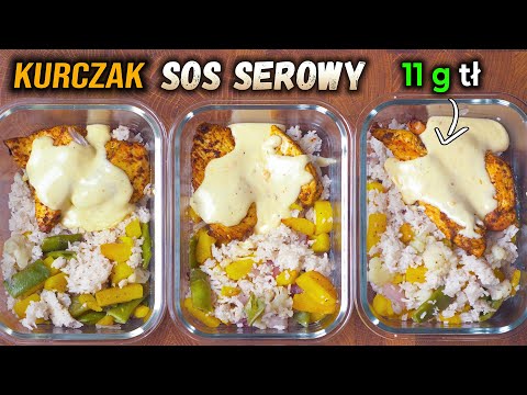 Kurczak w sosie SEROWYM - LunchBOX x 3