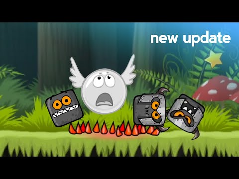 Red Ball 4 Animation | Red Ball Vs 100 Ninja Box In The Jungle Ep 20