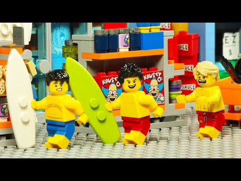 Lego City Beach Shopping Robbery