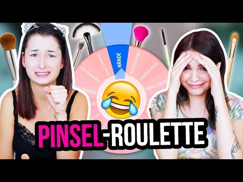 OMG... MAKE UP ROULETTE... mit PINSELN! 😂| unlikely