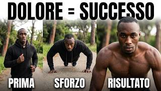 Ecco perché devi abituarti a sopportare il DOLORE