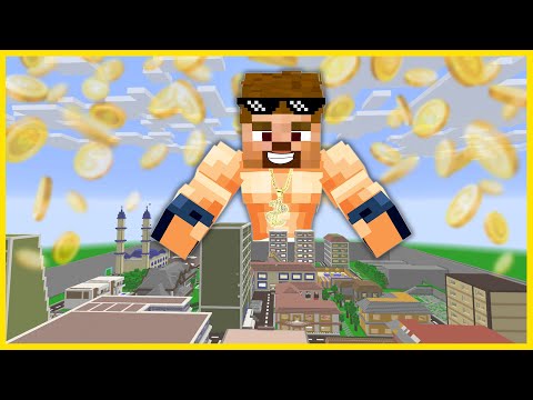 KASLI ZENGİN ARDA TÜM ŞEHRİ SATIN ALDI FİLMİ! 🤑 - Minecraft ZENGİN FAKİR HAYATI