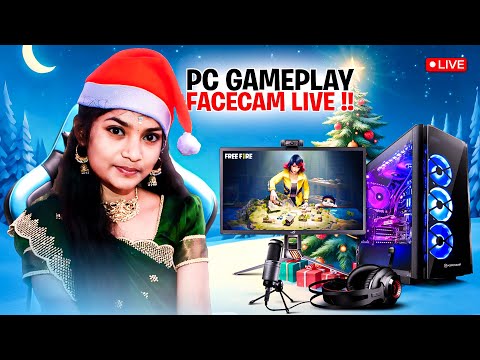 NEW SERVER 💕PC GAMEPLAY 🤡😅Free Fire Live With Nora Gaming 🔥#ff #freefiretamil #freefirelive #sho