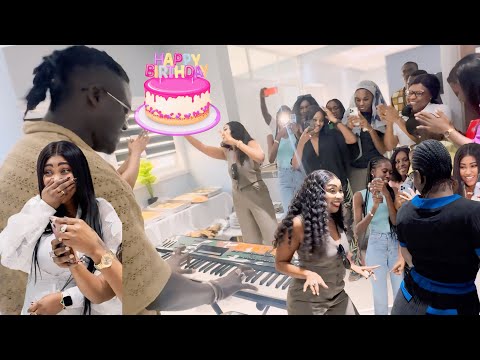 Anniversaire surprise incroyable fallou Benjamin assure l’ambiance et éblouit Fatima Diallo…