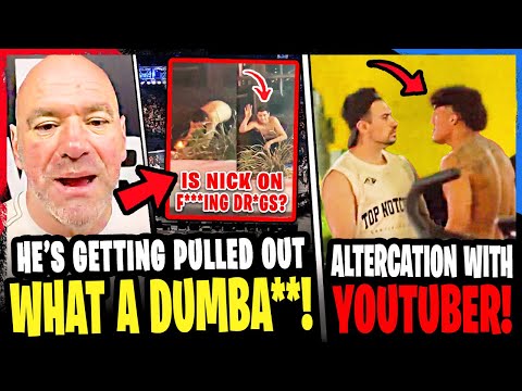 MMA Community CONCERNED for Nick Diaz after VIDEO EMERGES! UFC Fighter in ALTERCATION w/ YouTuber!