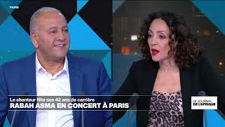 Interview exclusive de Rabah Asma sur France 24 présentée par Meriem Amellal.