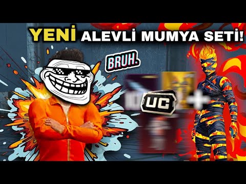 NEW FİRE MUMMY SET ! M416 ! 💥 NİHAİ ALEVLİ MUMYA SETİ GELDİ ! I Pubg Mobile