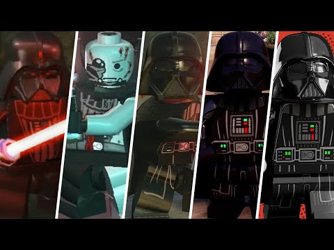 Darth Vader Evolution in LEGO Videogames (2005 - 2025)