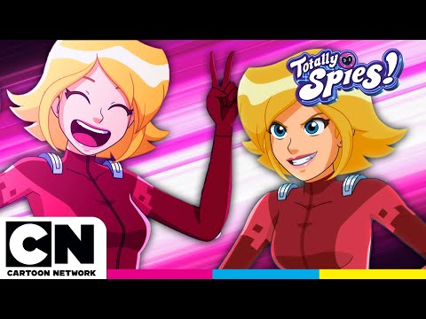 Cele mai bune momente cu Clover | Spioanele NOU | Cartoon Network