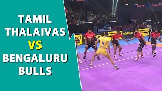 PKL HIGHLIGHTS: THALAVIAS ने BENGALURU BULLS के 10 PTS से हराया, BENGALURU की SEASON में 18वी हार