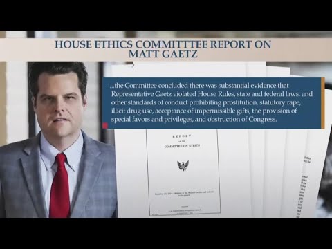 House Ethics Committee accuses Gaetz of 'regularly' paying for sex with women, including minor