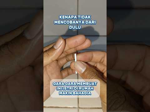 Trik memasukan benang sangat mudah #creatorkampung #tips #idekreatif #diy #carakreatif #tutorial