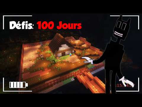 Survivre aux mods les plus effrayant de Minecraft pendant 100 jours en mod Hardcore