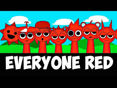 Incredibox Sprunki but everyone RED (new mod)