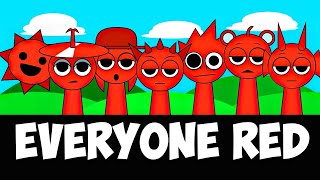 Incredibox Sprunki but everyone RED (new mod)