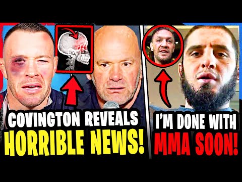 Colby Covington REVEALS SAD NEWS! Islam Makhachev RETIRING soon! Conor McGregor FIRES BACK at FANS!