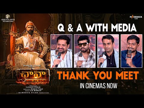 Chhaava Telugu - Blockbuster Thanks Meet | Q & A with Media | Vicky, Rashmika | Bunny Vas