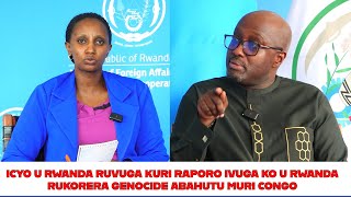 NIKI U RWANDA RUVUGA KURI RAPORO IVUGA KO U RWANDA RUKORERA GENOCIDE ABAHUTU MURI CONGO?