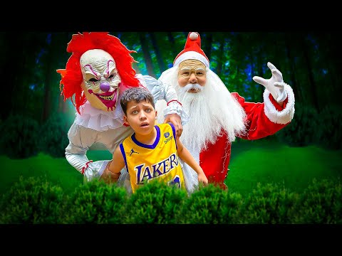 PAPAI NOEL E PALHAÇO MALVADO PEGOU O DANIN !ele corre perigo 😱