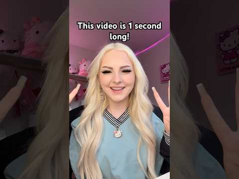 is it actually one second long??😳✨🫶🏻 #trending #viralvideo #comedy #tiktok #shorts