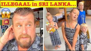 We zijn ILLEGAAL in SRI LANKA! We RISKEREN een BOETE! 😱 ( Kandy) | Bellinga Vlog #3392