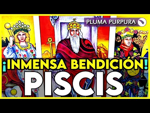 PISCIS ☀️ TREMENDA BENDICIÓN SE ABRE PASO HACIA TU VIDA! AHORA TODO CAMBIA, LO PRESENTÍAS LLEGAR☀️