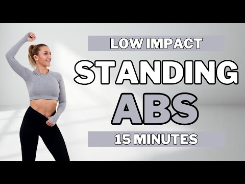 🔥15 Min SMALL WAIST + ABS🔥All Standing🔥Lose Belly Fat🔥No Jumping🔥No Repeat🔥