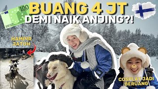NAIK ANJING DI KUTUB UTARA! Gue Kedinginan & Hampir Nyungsep 😭❄️
