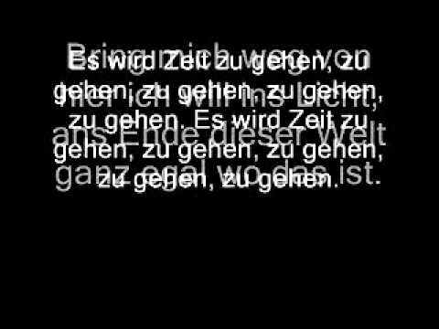 Bohse Onkelz Zeit Zu Gehn Mit Text Chords Chordify