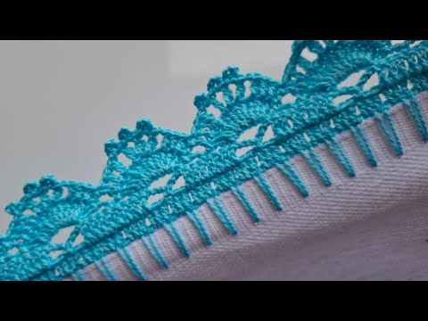 Bico de croche para pano de prato #849
