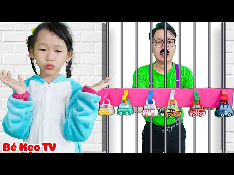 Bé Kẹo Và Hành Trình Giải Cứu Bố Bị Nhốt - Bài Học Đoàn Kết + More Stories Pretend Play ♥ Bé Kẹo TV