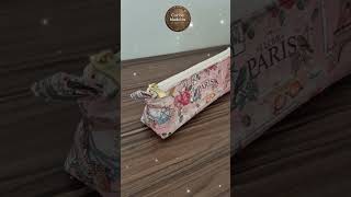 Estojo triangular #sewingbags #diycordemadeira #artesanato