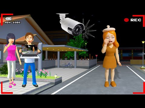 Yuta Mio Panik CCTV Merekam ANOMALI JELITA HONEY LAURA Di Depan Rumah๐ฑ | Sakura School Simulator