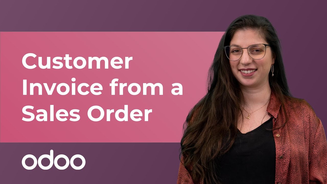 Customer Invoice from a Sales Order | Odoo Accounting | 4/8/2022

Learn everything you need to grow your business with Odoo, the best open-source management software to run a company, ...