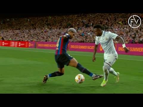 Vinicius Junior took REVANGE on Ronald Araujo