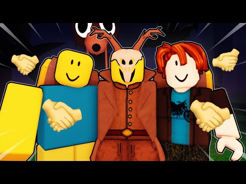 99 NIGHTS IN THE FOREST, BUT CULTIST IS FRIENDLY! Roblox Animation