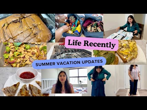 *Life Recently: Summer 🎀Vacation Updates,What’s Going On,IUGA TRY ON HAUL,Indian Mom in USA routine