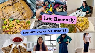 *Life Recently: Summer 🎀Vacation Updates,What’s Going On,IUGA TRY ON HAUL,Indian Mom in USA routine