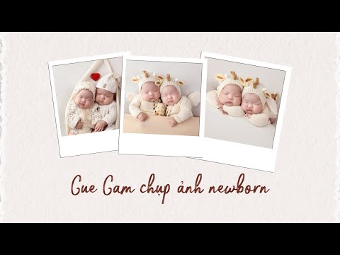 Cue Cam chụp ảnh newborn | Concept chụp đặc biệt dành riêng cho Em bé Truyền Hình