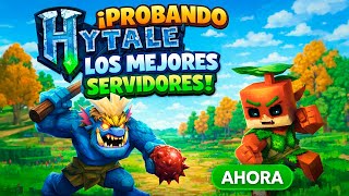 Los MEJORES servidores de HYTALE en ESPAÑOL!