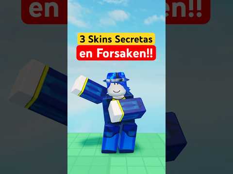 🔎 Consigue 3 Skins Secretas En Forsaken!! #roblox #forsaken #shorts